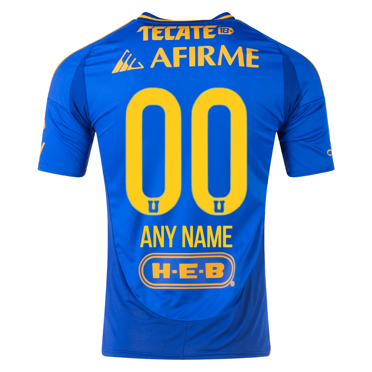 Tigres UANL 24/25 Away Personalized Fans Soccer Jersey - Elite Zone Sports