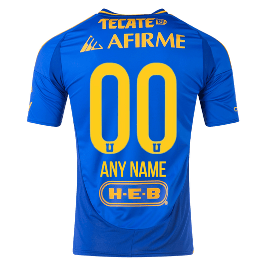 Tigres UANL 24/25 Away Personalized Fans Soccer Jersey - Elite Zone Sports