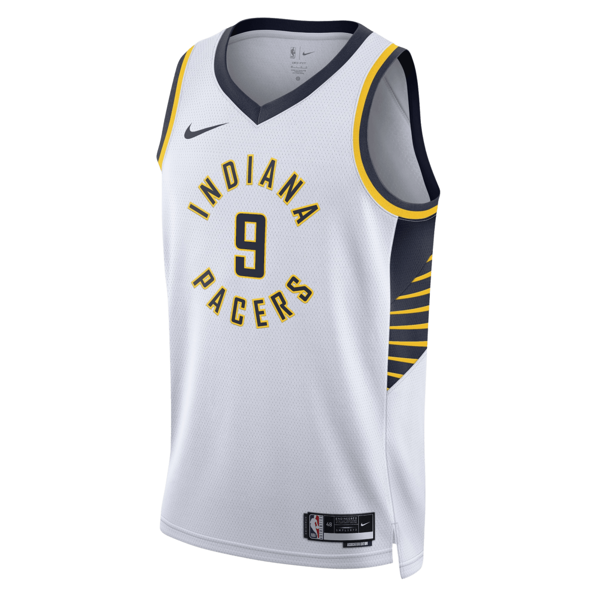 T.J. McConnell 9 Indiana Pacers White Association Jersey - Elite Zone Sports