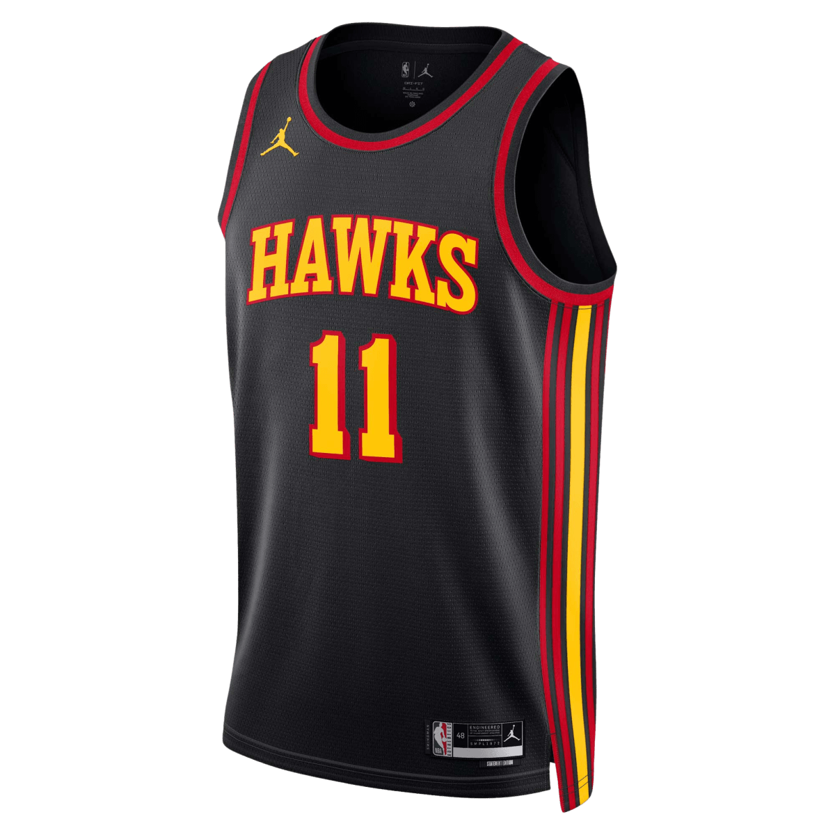 Trae Young 11 Atlanta Hawks Black Statement Jersey - Elite Zone Sports