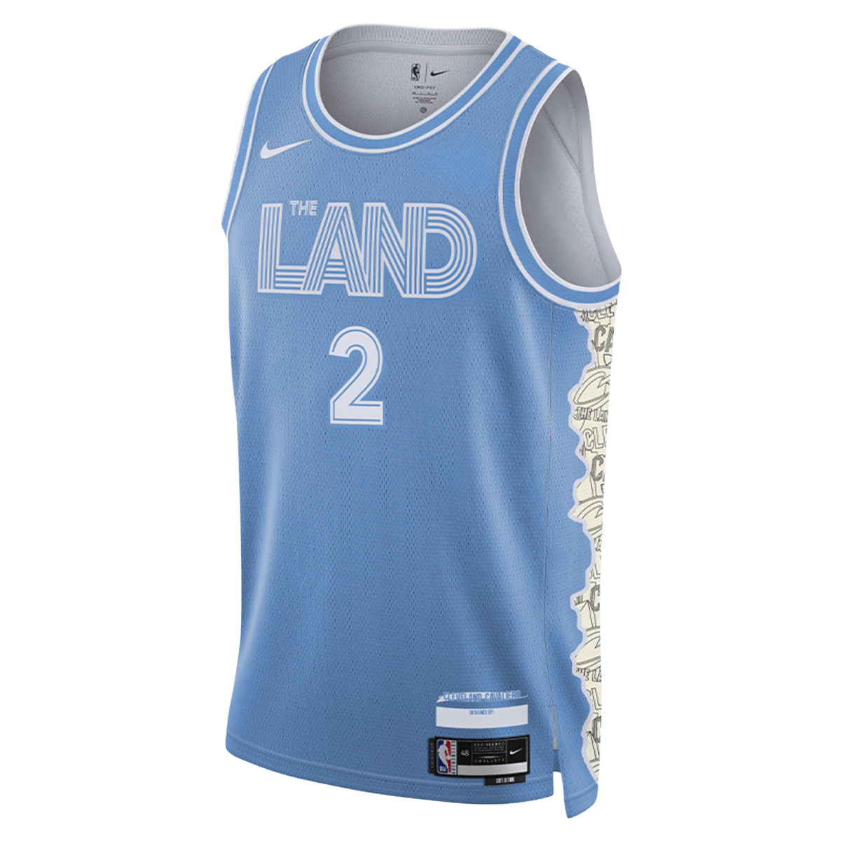 Ty Jerome 2 Cleveland Cavaliers Blue City Edition Jersey - Elite Zone Sports