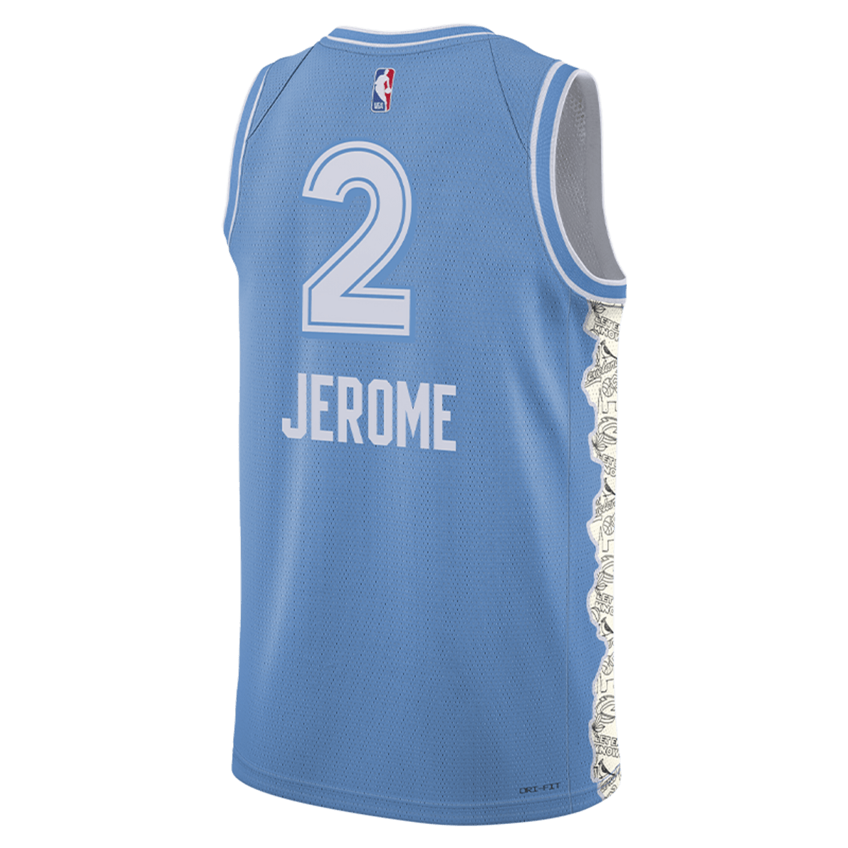 Ty Jerome 2 Cleveland Cavaliers Blue City Edition Jersey - Elite Zone Sports