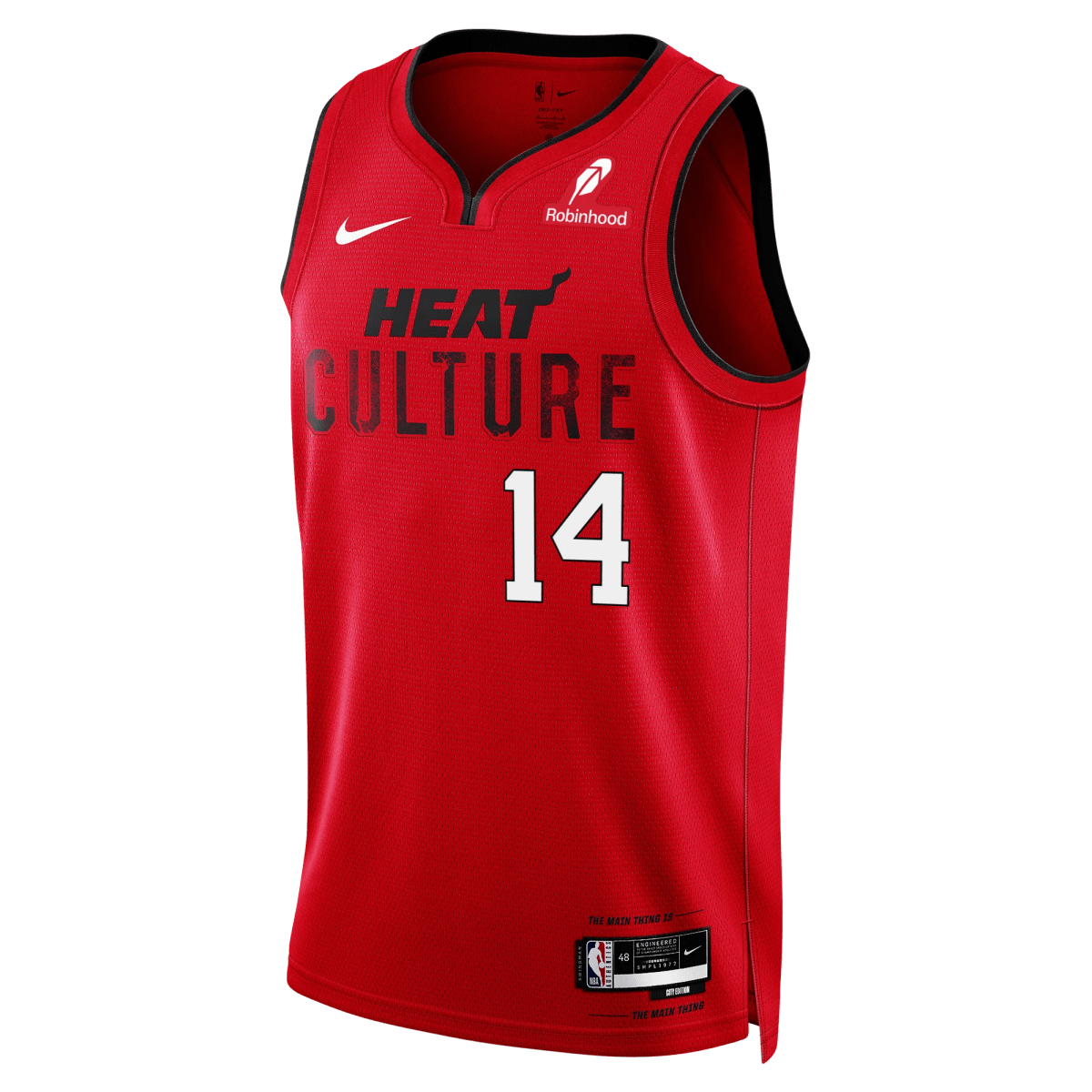 Tyler Herro 14 Miami Heat Culture Red City Edition Jersey - Elite Zone Sports
