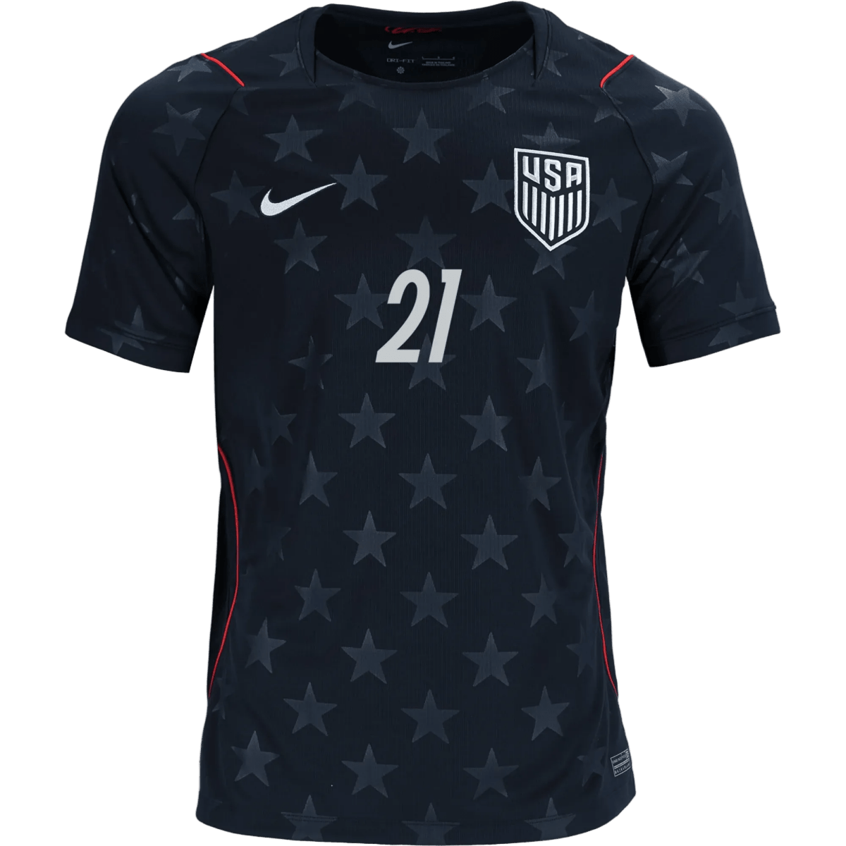 USA 2026 Away Jersey Timothy Weah 21 - Elite Zone Sports