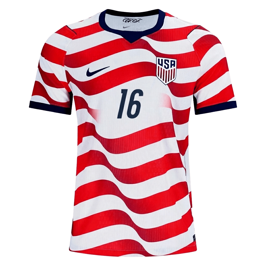 USA 2026 Home Jersey Alex Freeman 16 - Elite Zone Sports