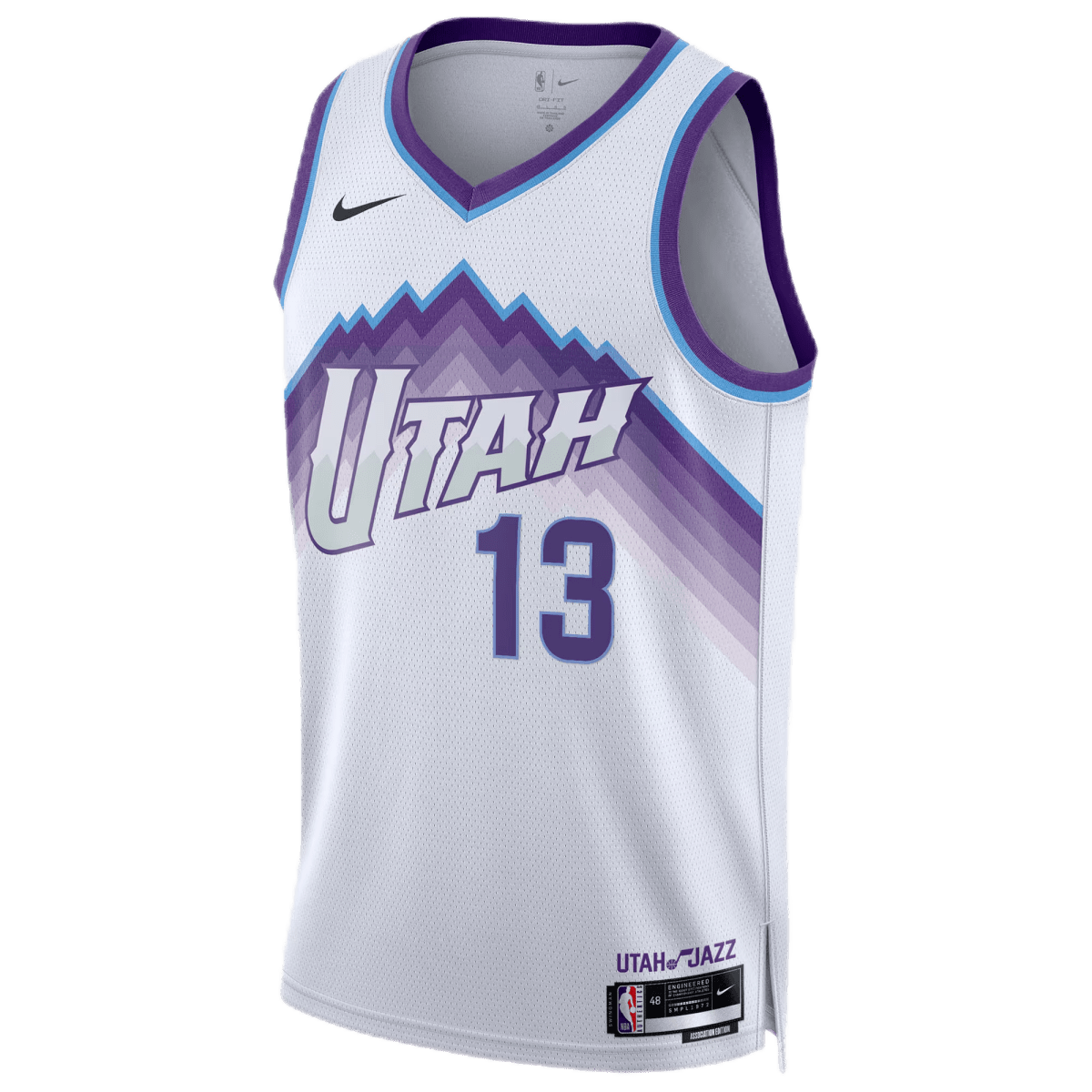 Walter Clayton Jr. 13 Utah Jazz White Association Jersey - Elite Zone Sports