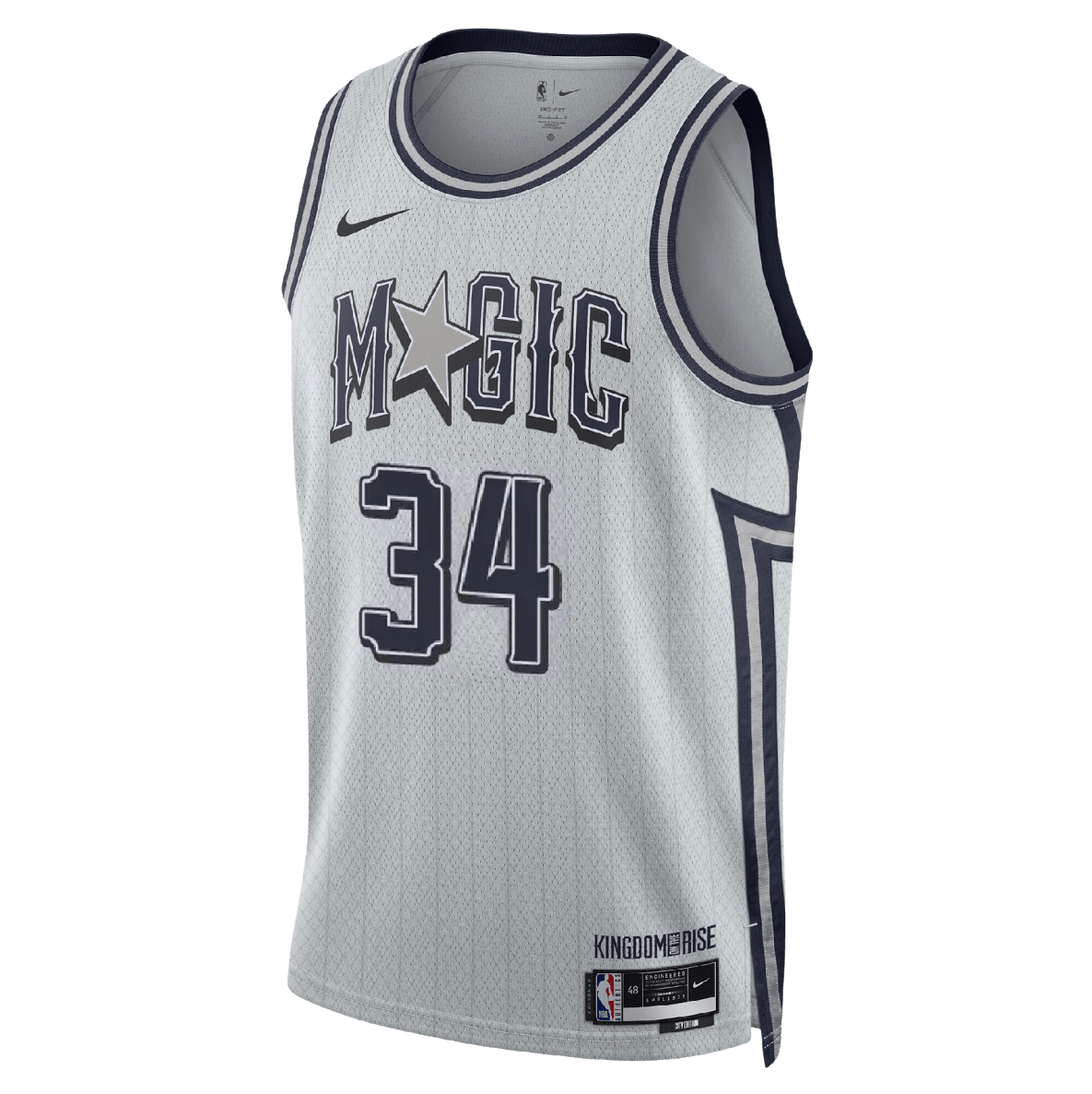 Wendell Carter Jr. 34 Orlando Magic Silver City Edition Jersey - Elite Zone Sports