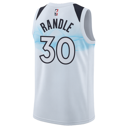 Julius Randle #30 Minnesota Timberwolves White City Edition Jersey