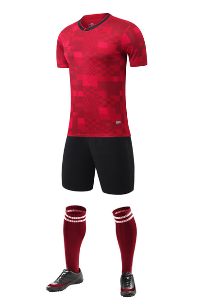 Elite QR Blaze Red Soccer Kit