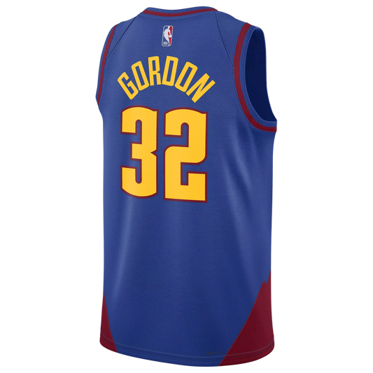 Aaron Gordon #32 Denver Nuggets Blue Statement Jersey