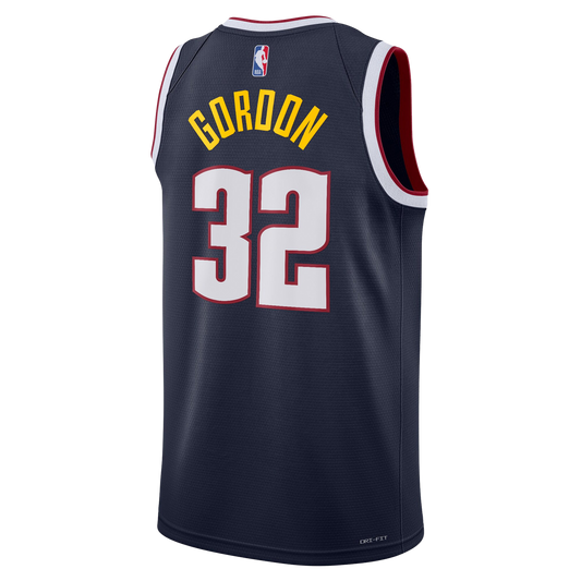 Aaron Gordon #32 Denver Nuggets Navy Icon Jersey