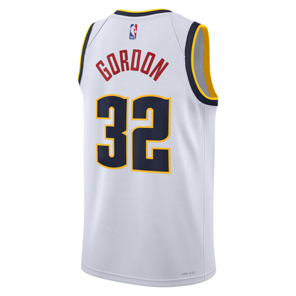 Aaron Gordon #32 Denver Nuggets White Association Jersey