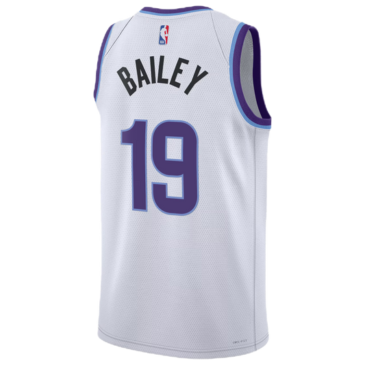 Ace Bailey #19 Utah Jazz White Association Jersey