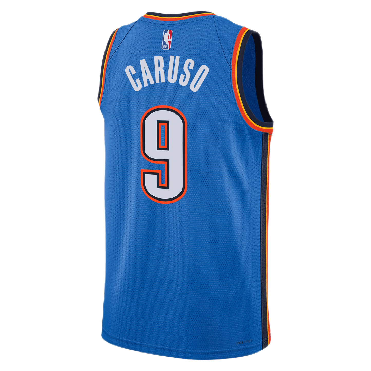 Alex Caruso #9 Oklahoma City Thunder Blue Icon Jersey
