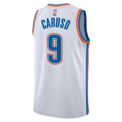 Alex Caruso #9 Oklahoma City Thunder White Association Jersey