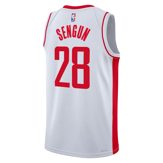 Alperen Şengün #28 Houston Rockets White Association Jersey