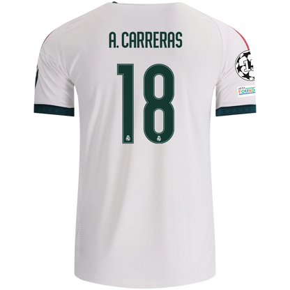 Real Madrid 26/27 Home Jersey Álvaro Carreras #18