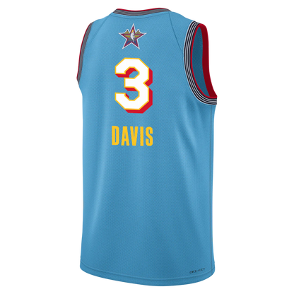 Anthony Davis #3 Dallas Mavericks Blue 2025 All-Star Edition Jersey