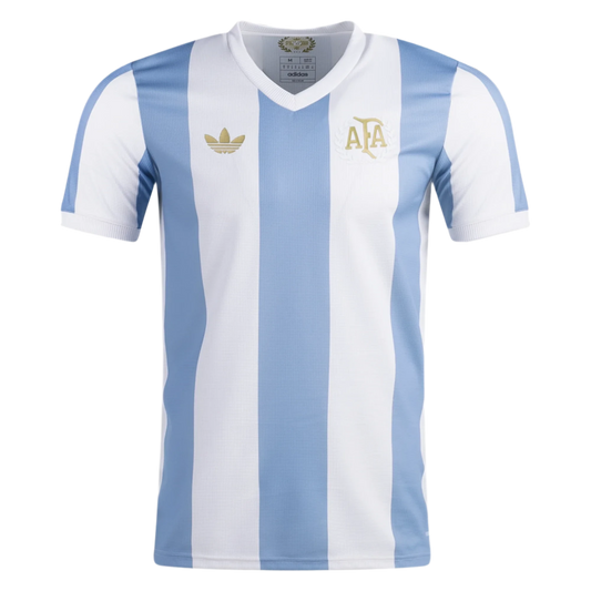 Argentina National Soccer Team 50th Anniversary Special Edition Authentic Jersey