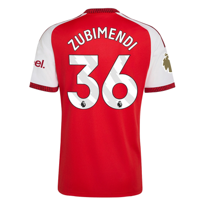 Arsenal 26/27 Home Jersey Martín Zubimendi #36