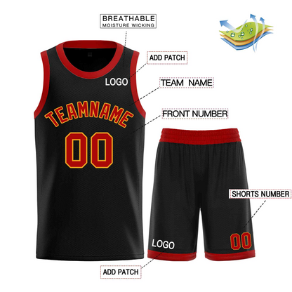 Elite Block Darkfire Basketball Kit