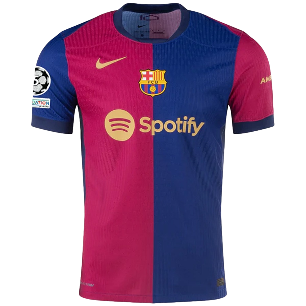 Barcelona 24/25 Home Personalized Fans Soccer Jersey