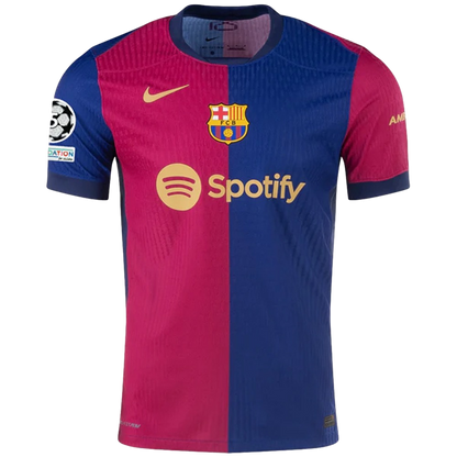 Barcelona 24/25 Home Personalized Fans Soccer Jersey