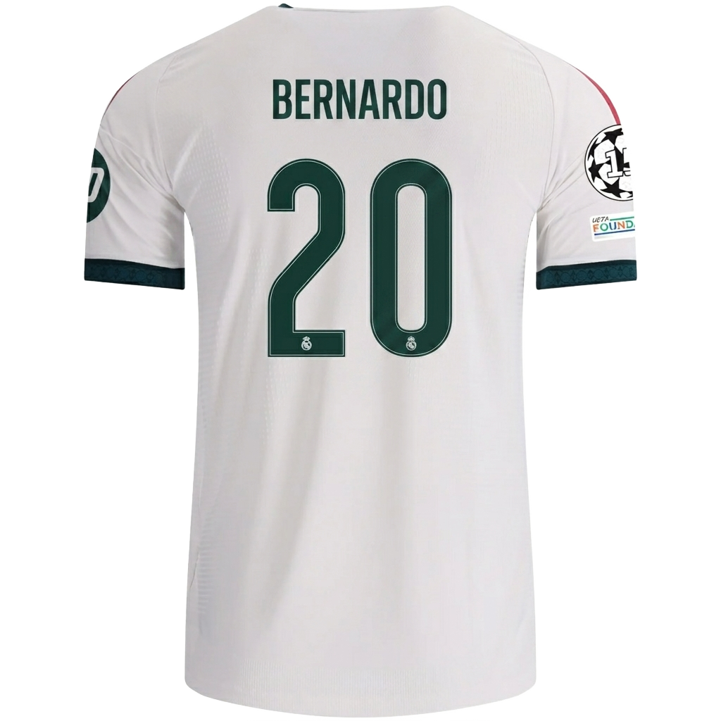 Real Madrid 26/27 Home Jersey Bernardo Silva #20