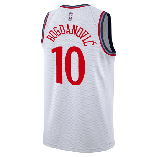 Bogdan Bogdanovic #10 LA Clippers White Association Jersey