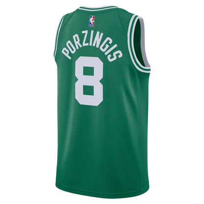 Kristaps Porzingis #8 Boston Celtics Green Icon Jersey