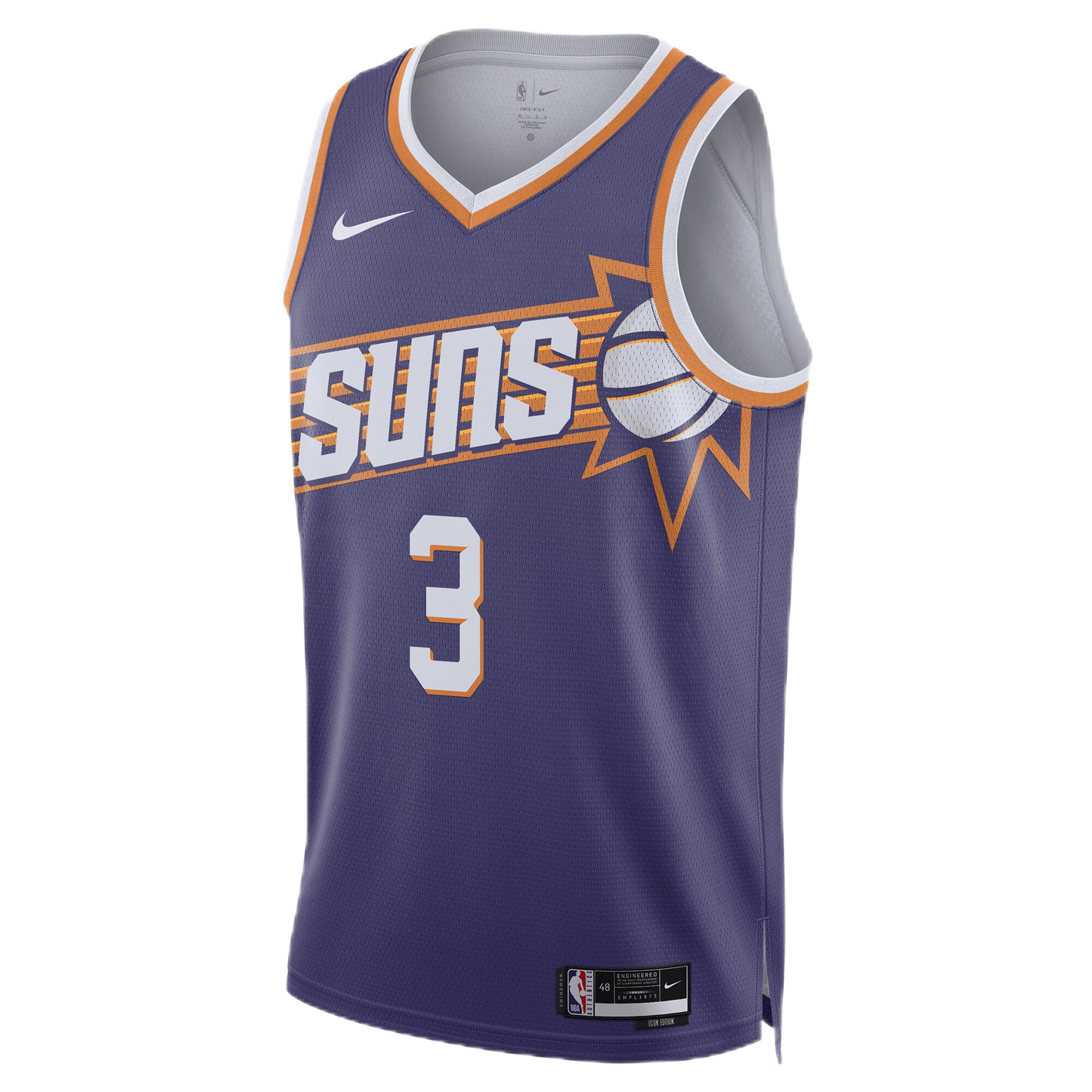 Bradley Beal #3 Phoenix Suns Purple Icon Jersey
