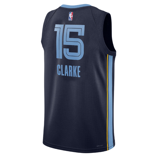 Brandon Clarke #15 Memphis Grizzlies Navy Icon Jersey