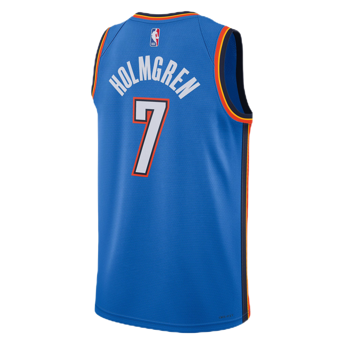 Chet Holmgren #7 Oklahoma City Thunder Blue Icon Jersey