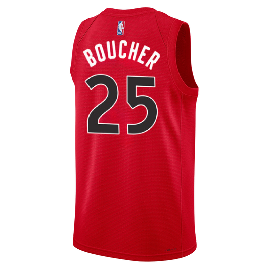 Chris Boucher #25 Toronto Raptors Red Icon Jersey