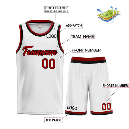 Elite Dunk Crimson Ice Basketball Kit