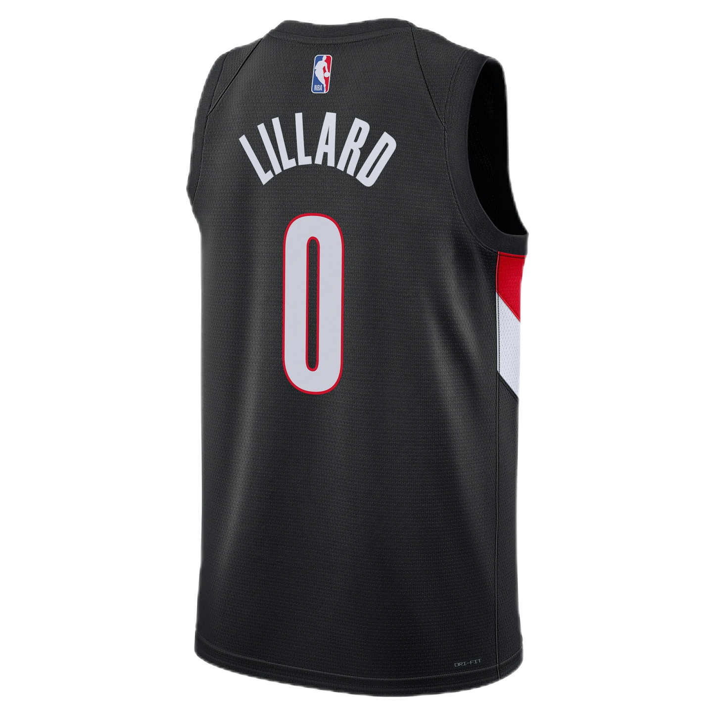 Damian Lillard #0 Portland Trail Blazers Black Icon Jersey