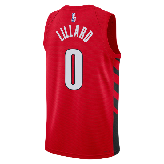 Damian Lillard #0 Portland Trail Blazers Red Statement Jersey