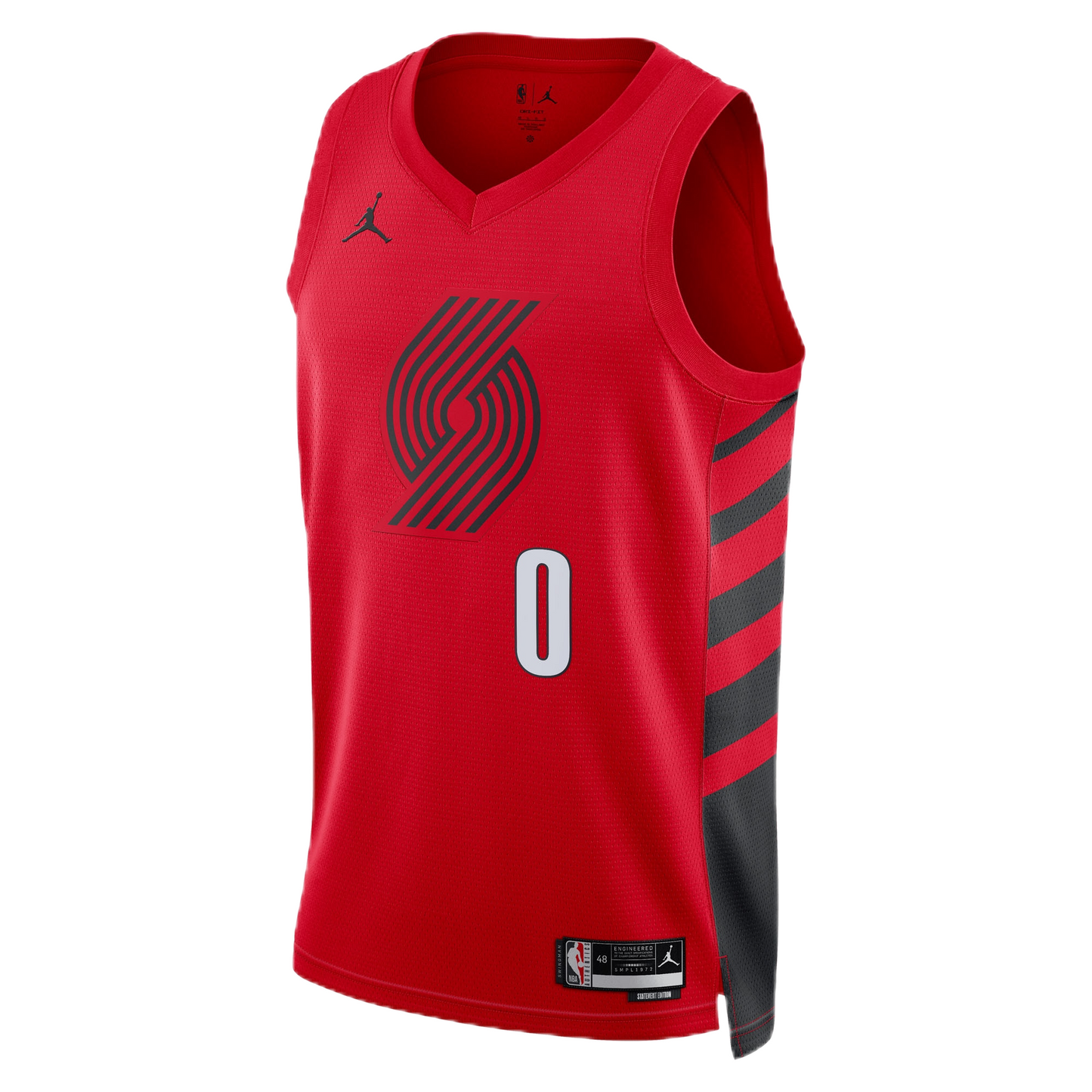 Damian Lillard #0 Portland Trail Blazers Red Statement Jersey