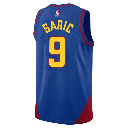 Dario Šarić #9 Denver Nuggets Blue Statement Jersey