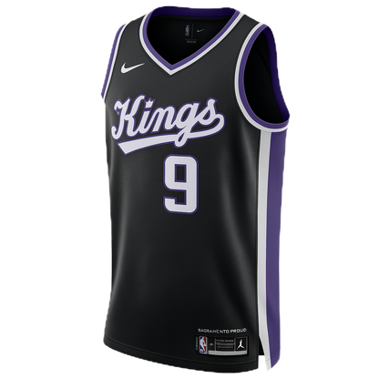 Dario Saric #9 Sacramento Kings Black Icon Jersey