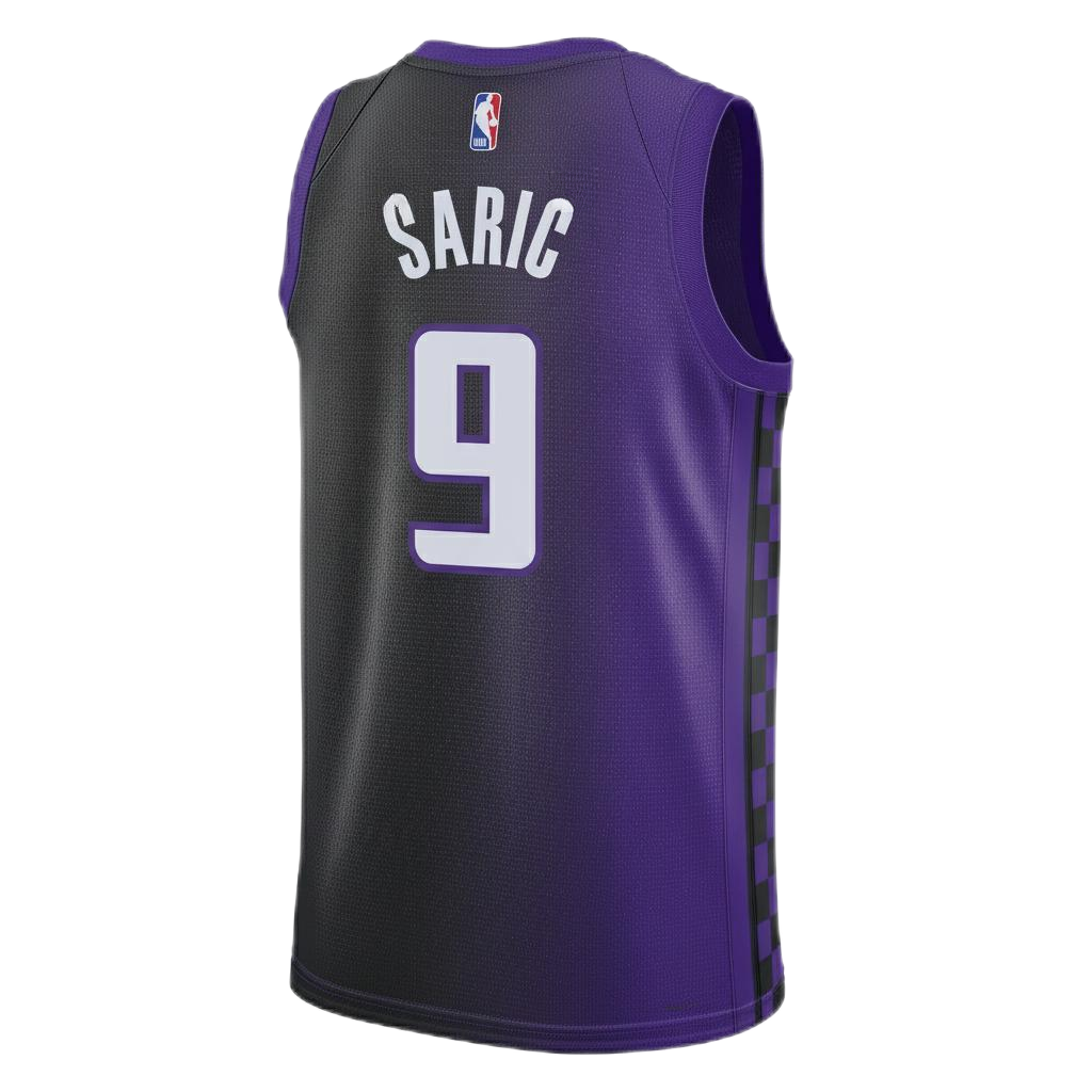 Dario Saric #9 Sacramento Kings Purple Statement Jersey