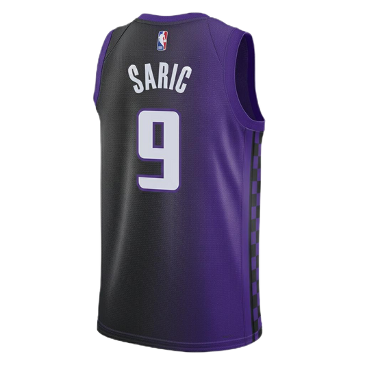Dario Saric #9 Sacramento Kings Purple Statement Jersey
