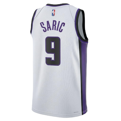 Dario Saric #9 Sacramento Kings White Association Jersey
