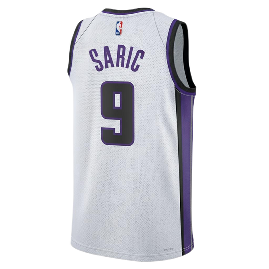 Dario Saric #9 Sacramento Kings White Association Jersey