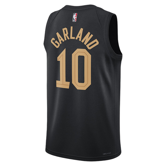 Darius Garland #10 Cleveland Cavaliers Black Statement Jersey