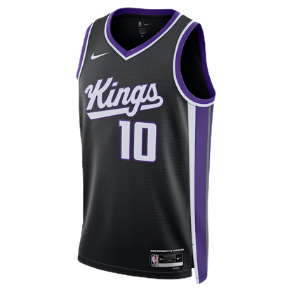 DeMar DeRozan #10 Sacramento Kings Black Icon Jersey