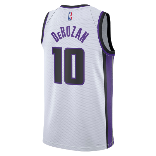 DeMar DeRozan #10 Sacramento Kings White Association Jersey