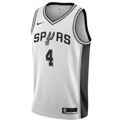 De'Aaron Fox #4 San Antonio Spurs White Association Jersey