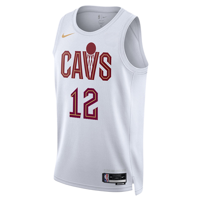 De'Andre Hunter #12 Cleveland Cavaliers White Association Jersey