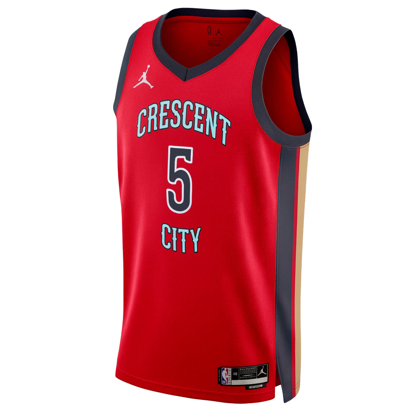 Dejounte Murray #5 New Orleans Pelicans Red Statement Jersey